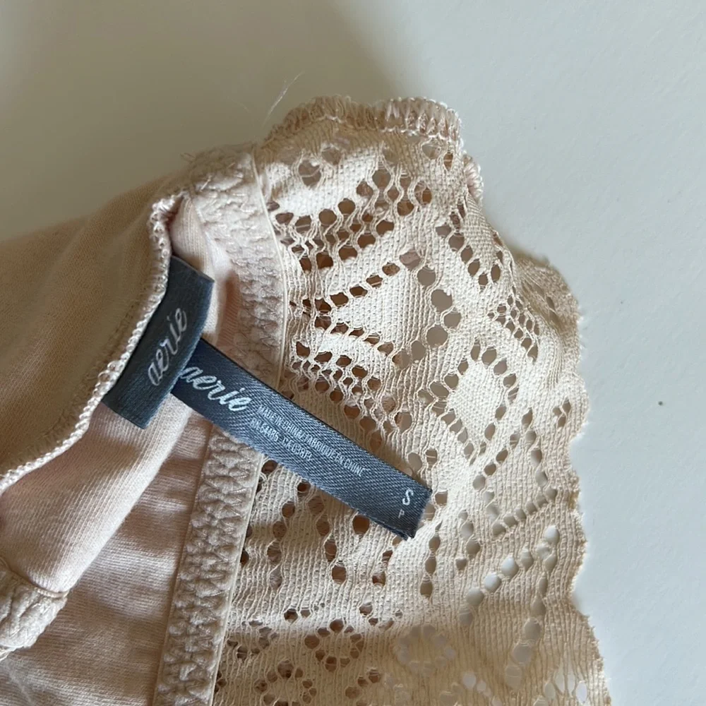 Aerie Bralette with adjustable & removable straps Small NWOT